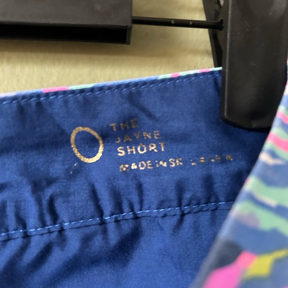 Lilly Pulitzer Jayne Multicolor Floral Shorts - Pink, Green & Blue Sz 0 - Picture 5 of 7